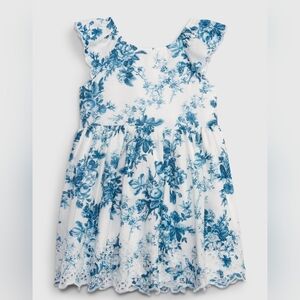 🌸 Gap × LoveShackFancy Floral Eyelet Dress 3T
